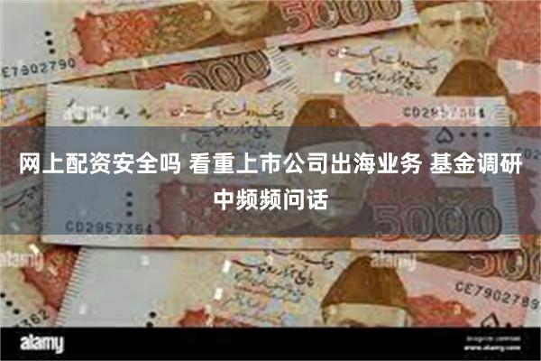 网上配资安全吗 看重上市公司出海业务 基金调研中频频问话