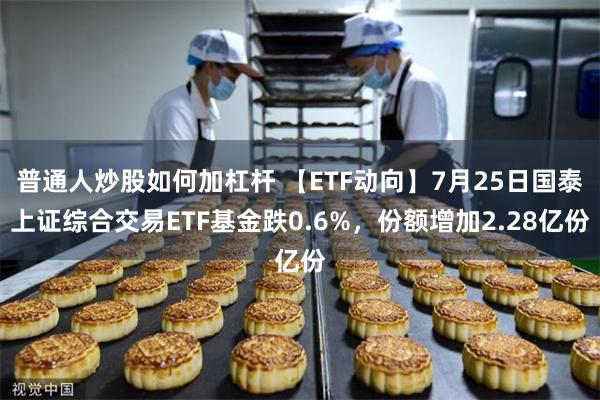 普通人炒股如何加杠杆 【ETF动向】7月25日国泰上证综合交易ETF基金跌0.6