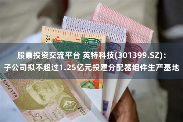 股票投资交流平台 英特科技(301399.SZ)：子公司拟不超过1.25亿元投建