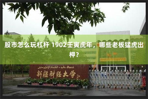 股市怎么玩杠杆 1902壬寅虎年，哪些老板猛虎出柙？