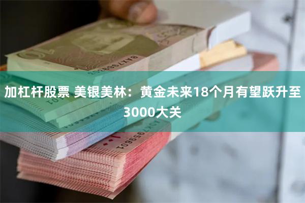 加杠杆股票 美银美林：黄金未来18个月有望跃升至3000大关