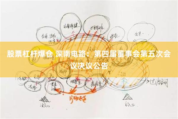 股票杠杆爆仓 深南电路：第四届董事会第五次会议决议公告